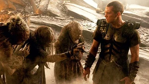 Kadr z filmu "Starcie Tytanów"