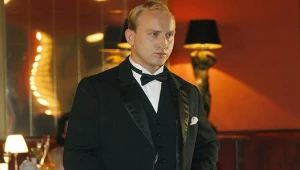 Borys Szyc na planie serialu "Sprawiedliwi" / fot. Jarosław Wojtalewicz