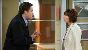 Michał (Robert Kudelski) będzie miał pretensje do Kingi (Ilona Wrońska)