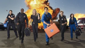 Główni bohaterowie serialu "Trauma"