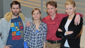 Członkowie ekipy serialu "Nowa" / fot. Paweł Przybyszewski