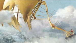 Kadr z filmu "Maszyna latająca"