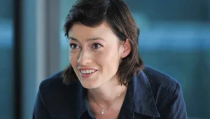 Magdalena Różczka w scenie z serialu "Usta usta"