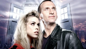 Billie Piper i Christopher Eccleston w serialu "Doktor Who"