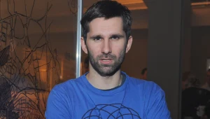 Marcin Bosak na planie serialu "Nowa" / fot. Paweł Przybyszewski