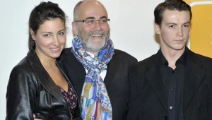 Producent Michał Kwieciński z gwiazdami "Hotelu 52": Laurą Samojłowicz i Krzysztofem Kwiatkowskim