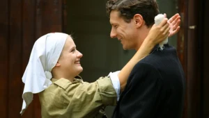 Marta Chodorowska (Basia) i Wojciech Solarz (Stefan) w serialu "Sprawiedliwi"