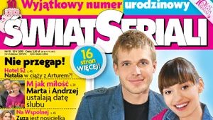 Okładka jubileuszowego numeru "Świata Seriali"
