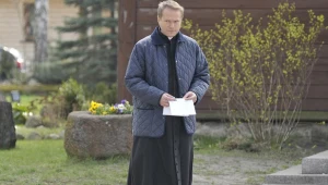 Artur Żmijewski na planie serialu / fot. Baranowski