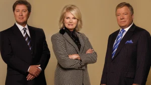 James Spader, Candice Bergen i William Shatner w serialu "Orły z Bostonu"