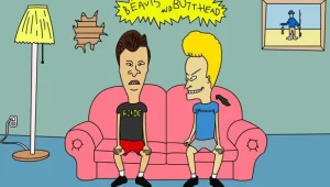 Bohaterowie kreskówki "Beavis and Butt-head"