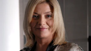 Maria (Edyta Olszówka), zdeterminowana i pełna energii, znowu pokieruje pismem /fot. Marek Ulatowski