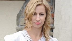 Magdalena Schejbal na planie "Szpilek na Giewoncie" / fot. Andras Szilagyi