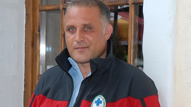 Przemysław Bluszcz na planie serialu "Ratownicy" / fot. Marek Ulatowski Przemysław Bluszcz na planie serialu "Ratownicy" / fot. Marek Ulatowski
