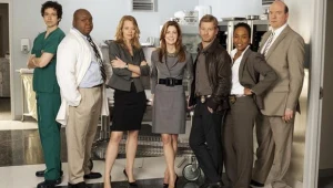 Główni bohaterowie serialu "Body of Proof"