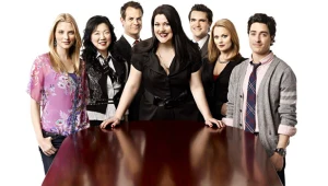 Główni bohaterowie serialu "Jej szerokość Afrodyta"