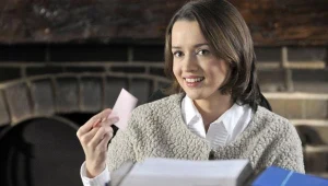 Katarzyna Maciąg na planie "Szpilek na Giewoncie"