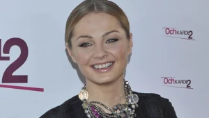 Małgorzata Socha na krakowskiej premierze swojego nowego filmu "Och, Karol 2" / fot. Kurnikowski