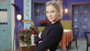 Natalia Lesz na planie "Plebanii"
