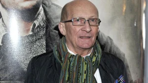 Wojciech Pszoniak na premierze filmu "Czarny czwartek"
