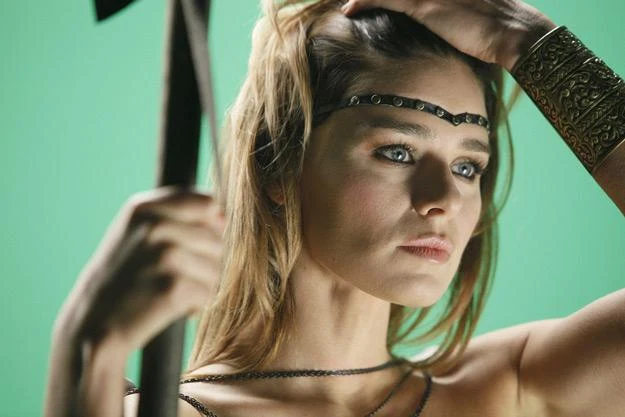 Natasza Urbańska na planie spotu do "Bitwy na głosy" Natasza Urbańska na planie spotu do "Bitwy na głosy"