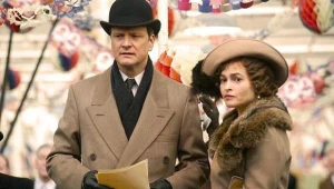 Colin Firth i Helena Bohnan Carter w filmie "Jak zostać królem"