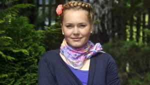 Magdalena Lamparska na planie "Hotelu 52"