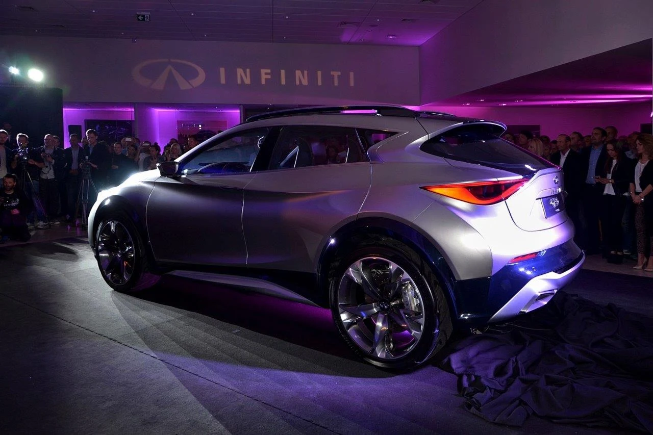 Dilerska premiera koncepcyjnego Infiniti QX30 Dilerska premiera koncepcyjnego Infiniti QX30