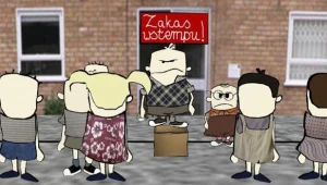 Kadr z serialu "Włatcy móch"