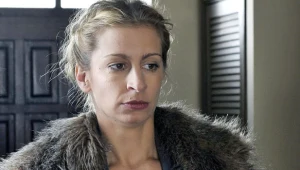 Magdalena Schejbal na planie "Szpilek na Giewoncie" / fot. Niemiec