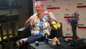 Terry Gilliam we Wrocławiu, fot. Tomasz Bielenia