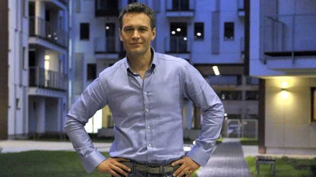 Michał Żebrowski na planie thrillera "Sęp" Michał Żebrowski na planie thrillera "Sęp"
