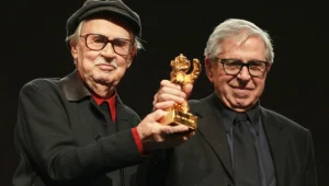 Bracia Taviani ze Złotym Niedźwiedziem - fot. Sean Gallup