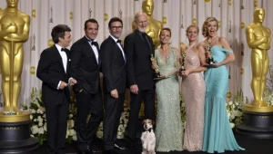 Ekipa "Artysty" po oscarowej gali