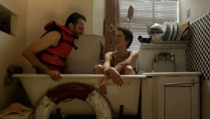 Kadr z "Love Story" Floriana Habichta - jednocześnie historii miłosnej i filmu o kręceniu filmu