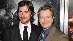 Christian Bale (L) po raz ostatni wcielił się w postać Bruce'a Wayne'a - fot. Larry Busacca
