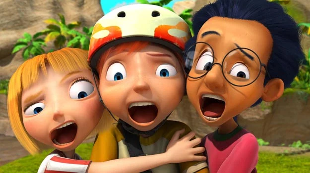 Pterokogut Kryszaka nieźle wystraszy bohaterów "Dino mama 3D". Pterokogut Kryszaka nieźle wystraszy bohaterów "Dino mama 3D".