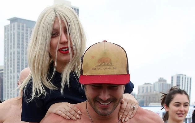 Lady Gaga z narzeczonym Lady Gaga z narzeczonym