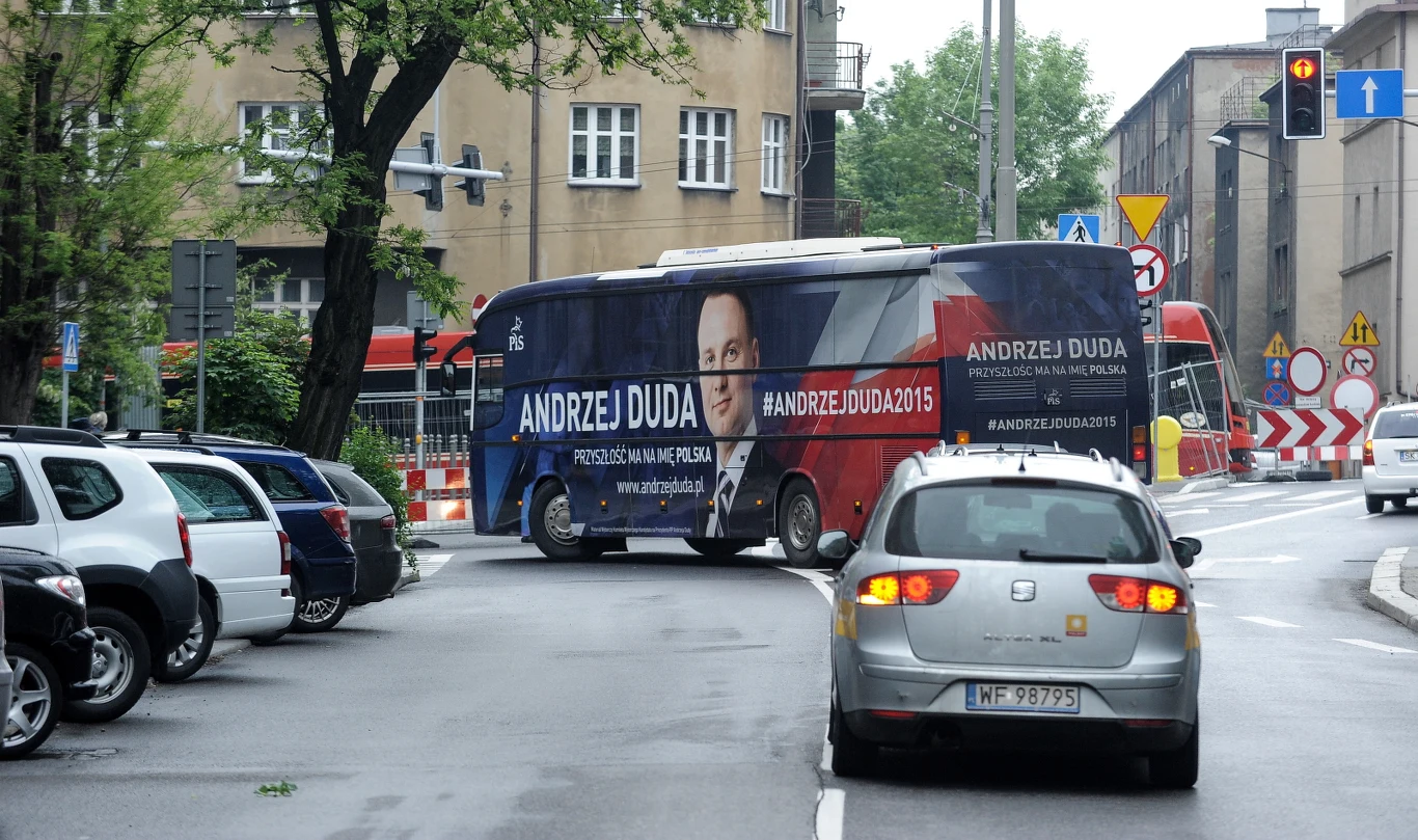 "Dudabus" odjechał na kolejne spotkanie z wyborcami