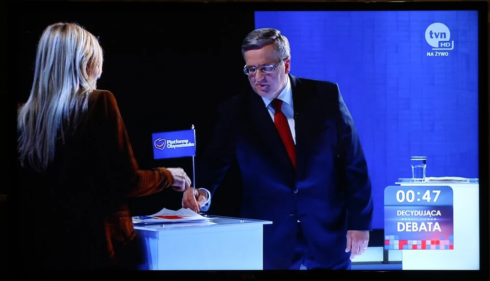 Monika Olejnik chorągiewkę wzięła, ale...
