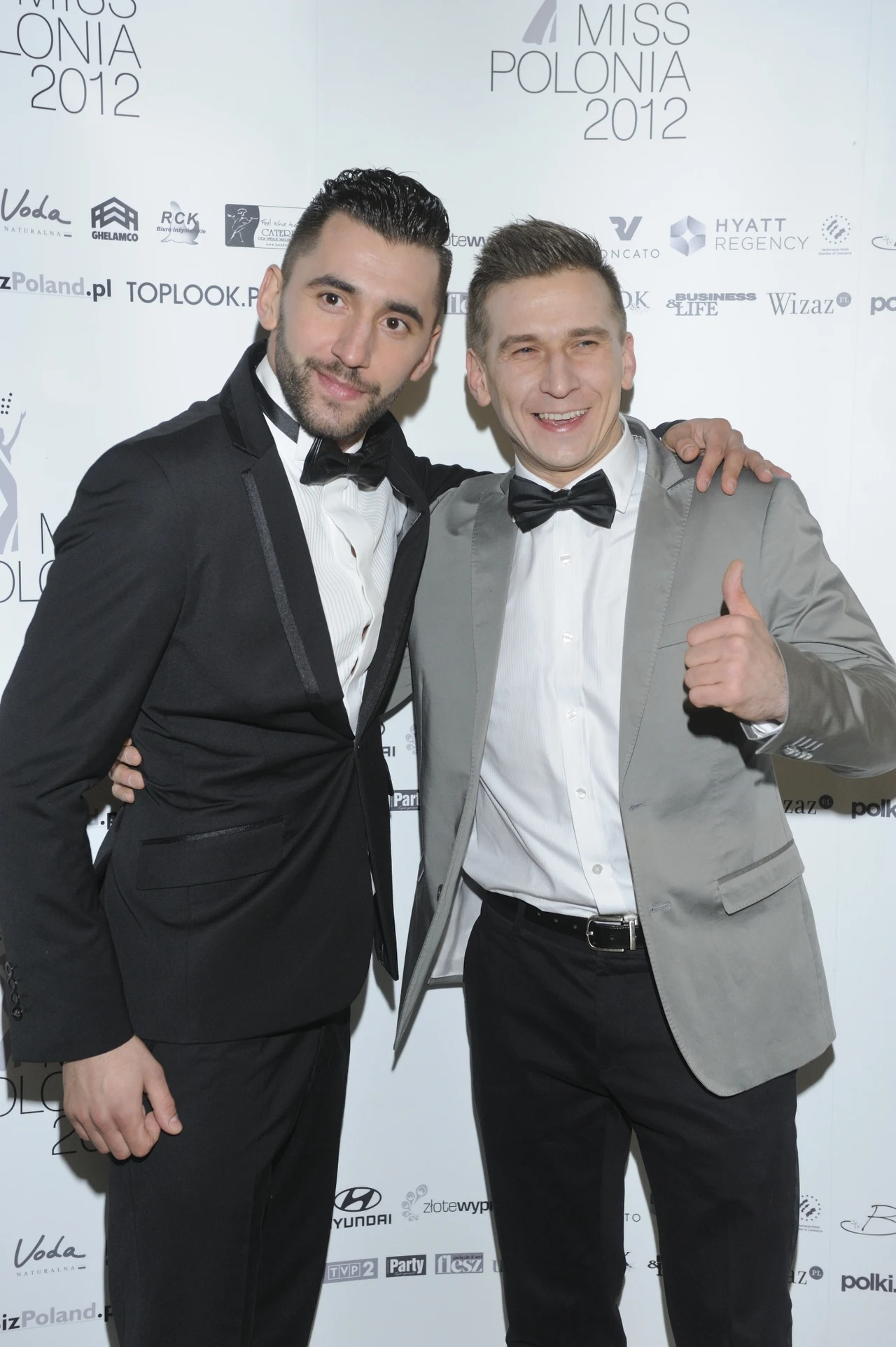 Rafał Maserak z Tomkiem Barańskim