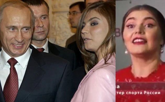 Władimir Putin z kochanką Władimir Putin z kochanką