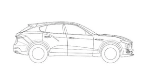 Oficjalne szkice Maserati Levante