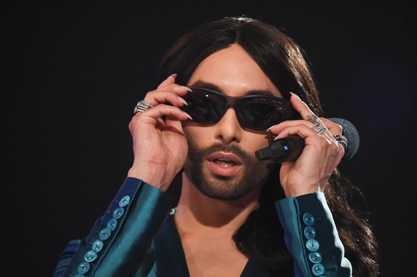 Conchita Wurst była jedną z prowadzących konkurs Eurowizji
