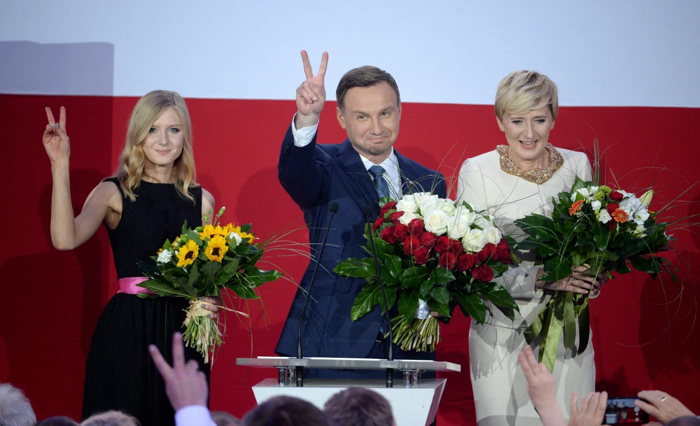 Wieczór wyborczy w sztabie Andrzeja Dudy