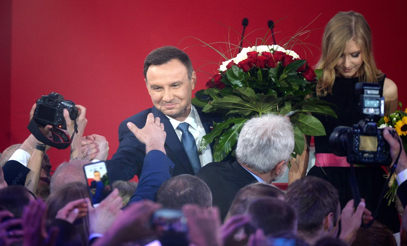 Wieczór wyborczy w sztabie Andrzeja Dudy
