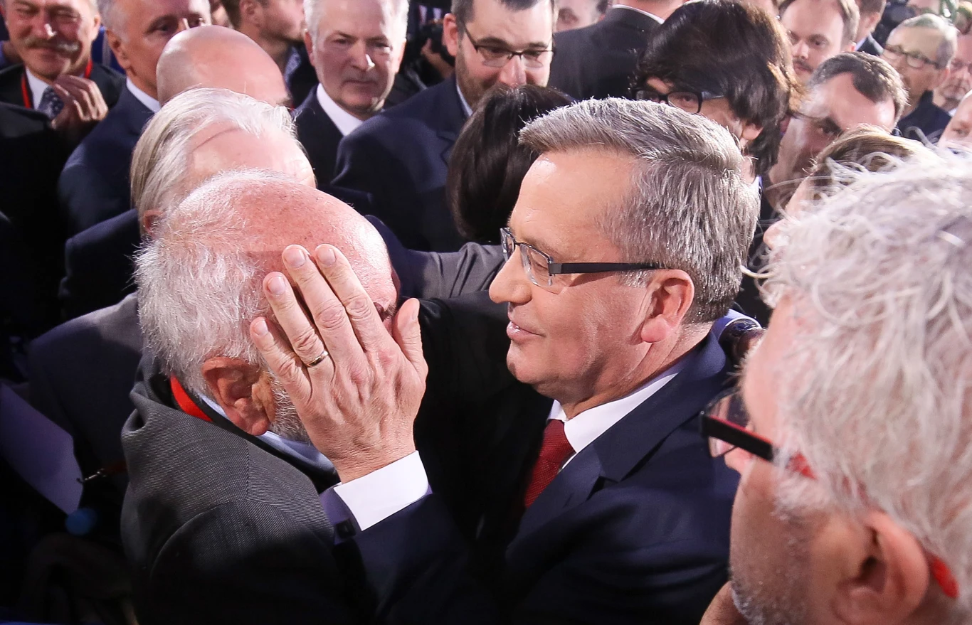 Wieczór wyborczy w sztabie Bronisława Komorowskiego