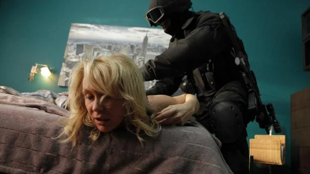 Beata Ścibakówna w filmie "Układ zamknięty" Beata Ścibakówna w filmie "Układ zamknięty"