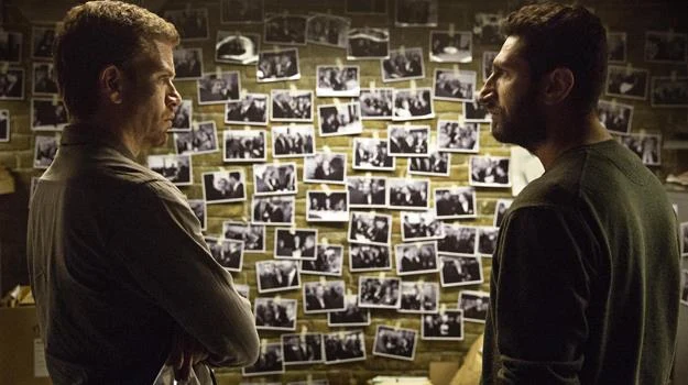 Nikolaj Lie Kaas i Fares Fares w scenie z filmu "Kobieta w klatce" Nikolaj Lie Kaas i Fares Fares w scenie z filmu "Kobieta w klatce"