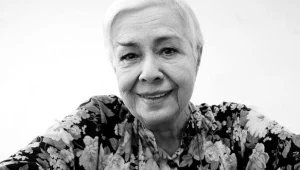 Lidia Korsakówna dwa lata temu w Domu Aktora Weterana w Skolimowie - fot. Piotr Grzybowski